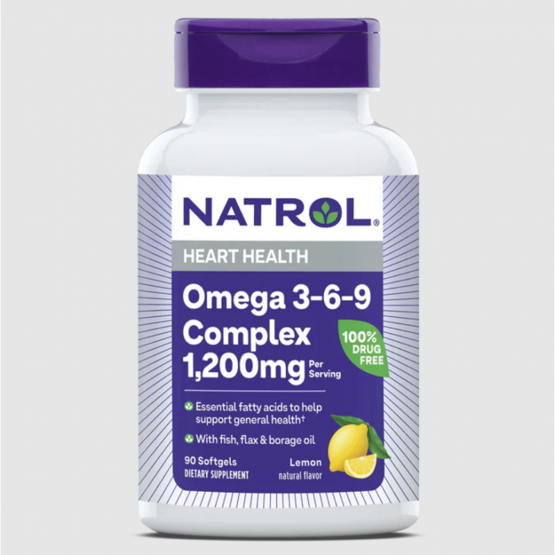 Natrol Omega-3-6-9 Complex - Омега